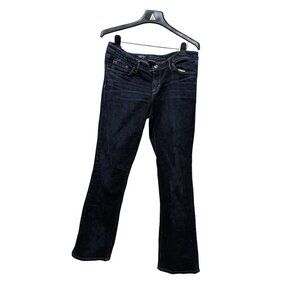 Mossimo Denim Mid-Rise‎ Bootcut Jeans Dark Wash Size 12R Modern Fit